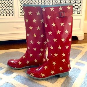 Office UK star rain boots!